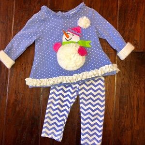 Rare Editions Snowman Outfit